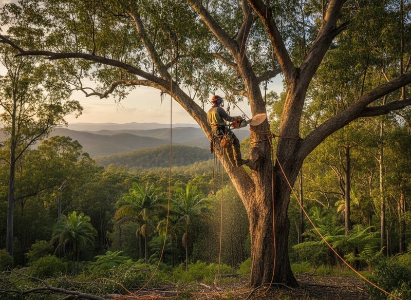 Tree Removal performed by The Forest Arborist in The Forest